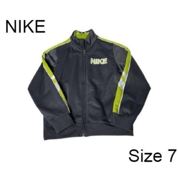 Nike Boys' Jacket Warm up Windrunner Full-Zip Woven Lightweight 7 NWOT - Picture 1 of 5